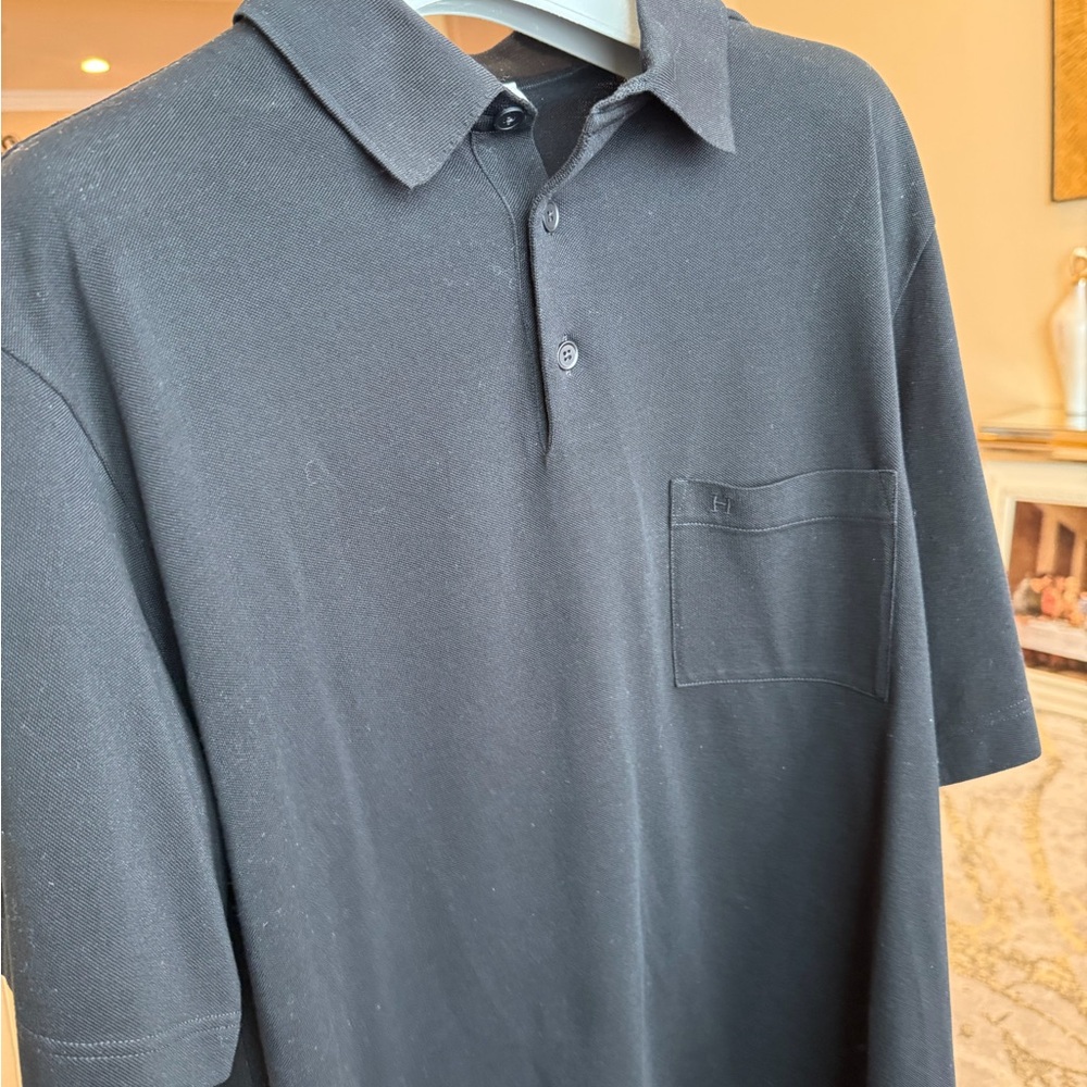 Hermes Dark Gray Polo Shirt